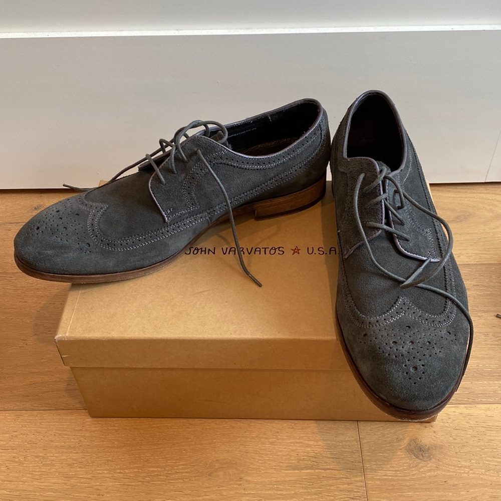 John Varvatos Dearborn Vintage Wingtip Shoe 11